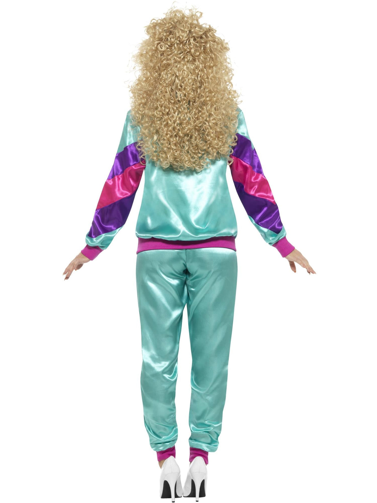 80'ernes højdepunkt af mode skaldragt kostume,