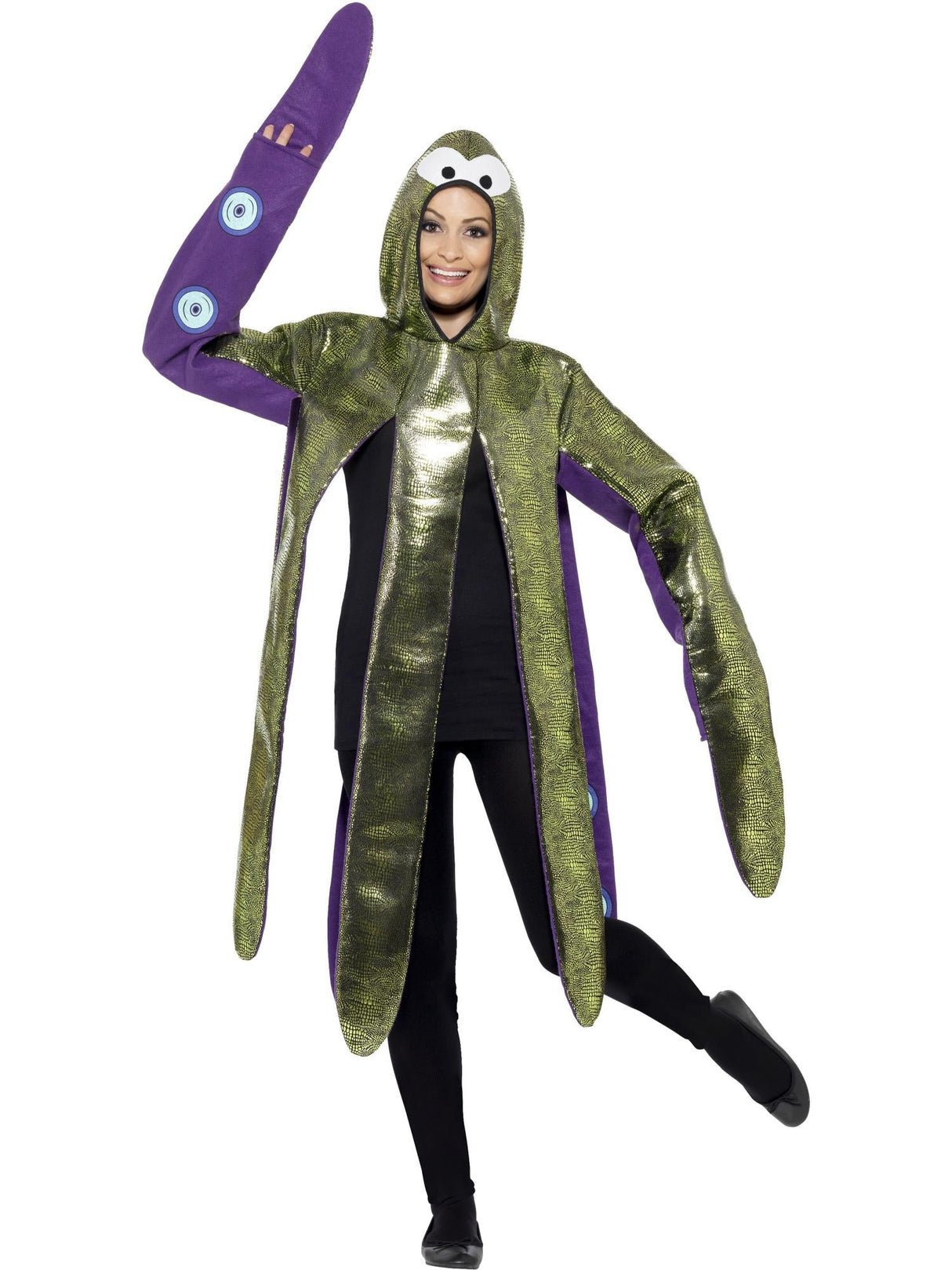 Blækspruttekostume, skumbundet