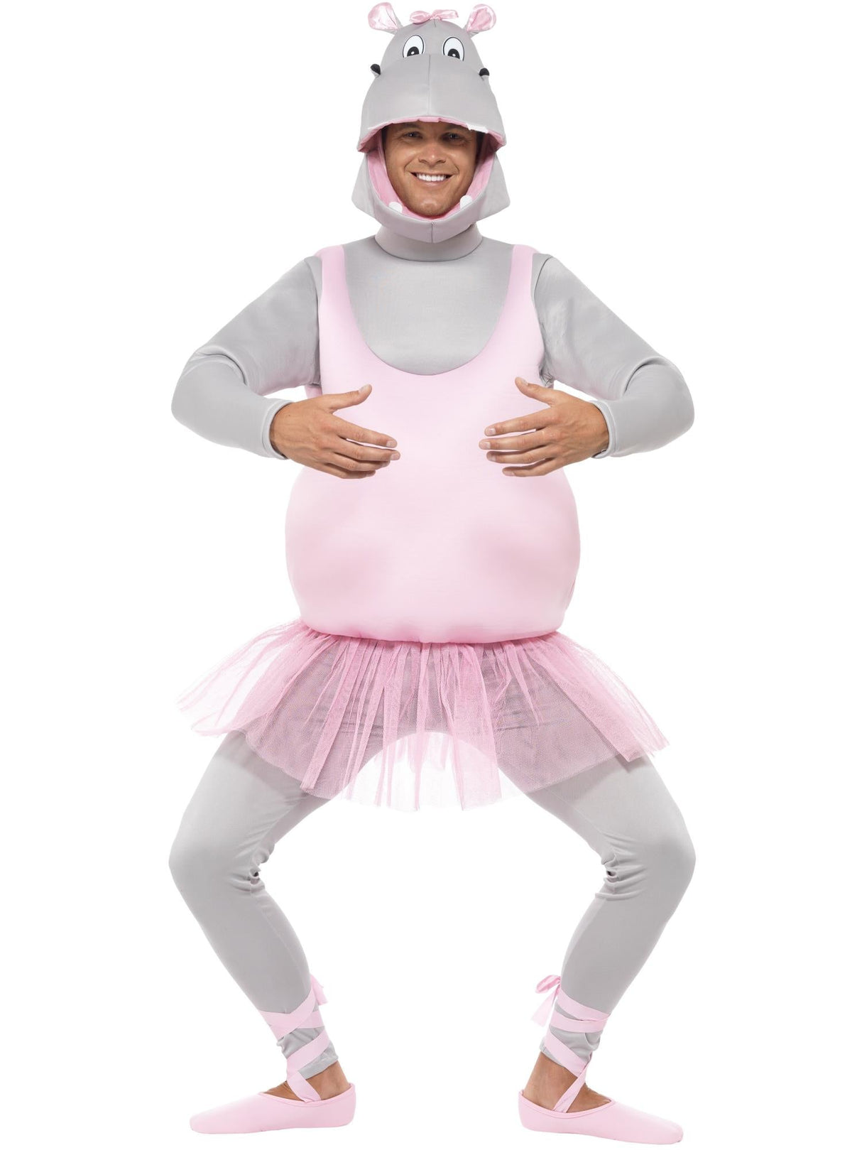 Ballerina Flodhest Kostume