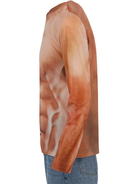 Realistisk muskeltop, nøgen