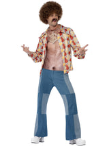 Realistisk 70'er Behåret Bryst, Ærmeløs Top, Nøgen