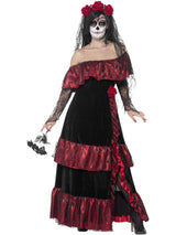 Deluxe-brudekostume til de dødes dag