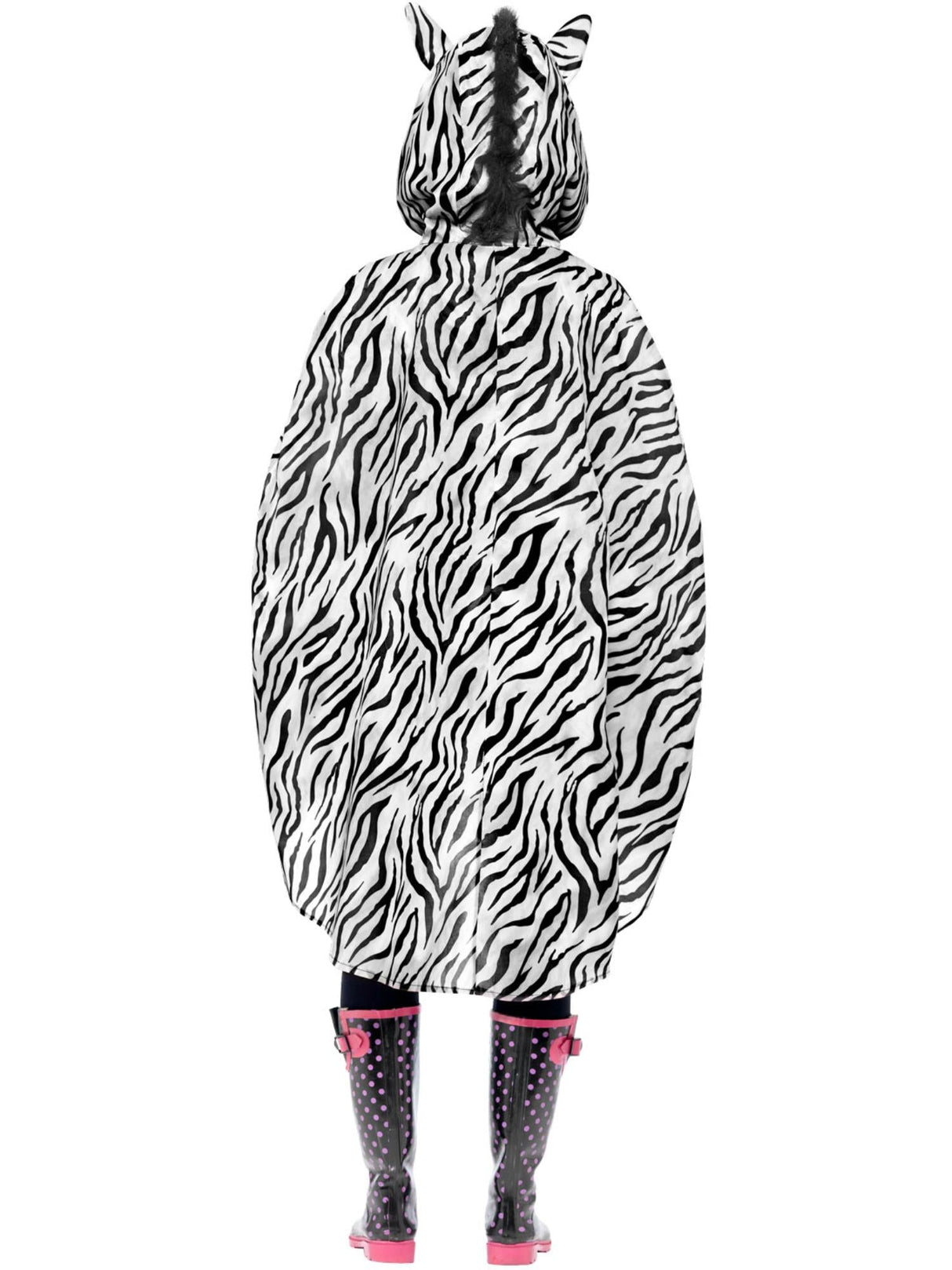 Zebra Party Poncho