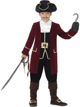 Deluxe piratkaptajnkostume