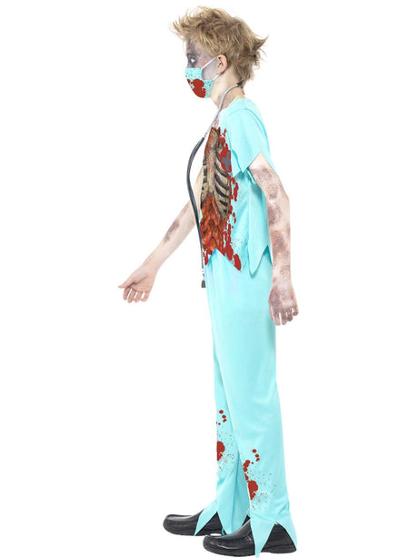 Zombiekirurgkostume