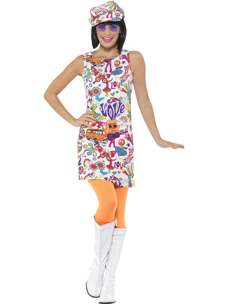 60'er Groovy Chick-kostume