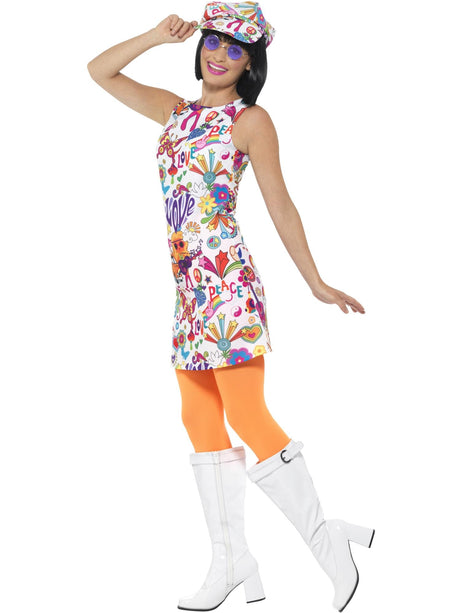 60'er Groovy Chick-kostume