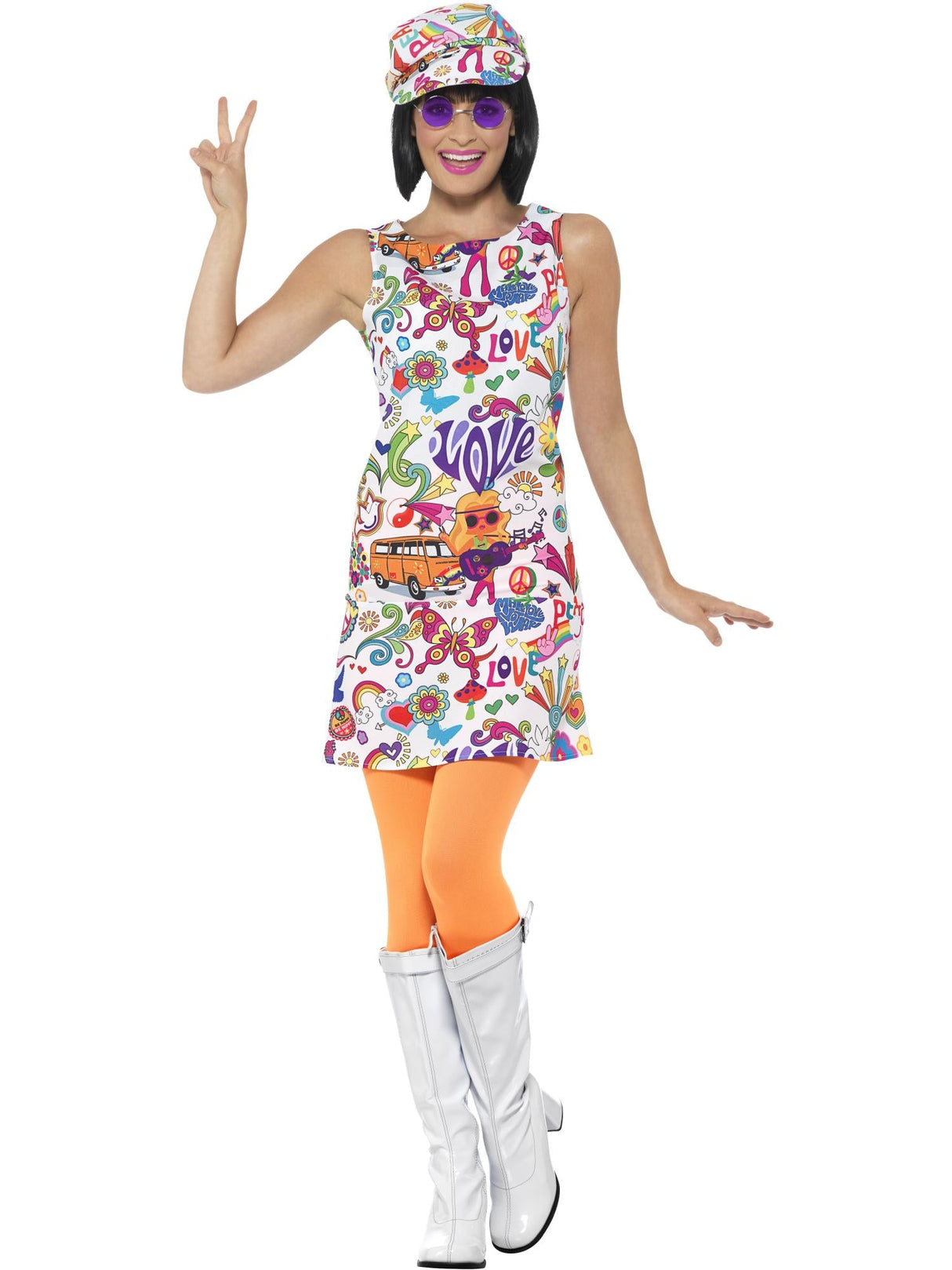 60'er Groovy Chick-kostume