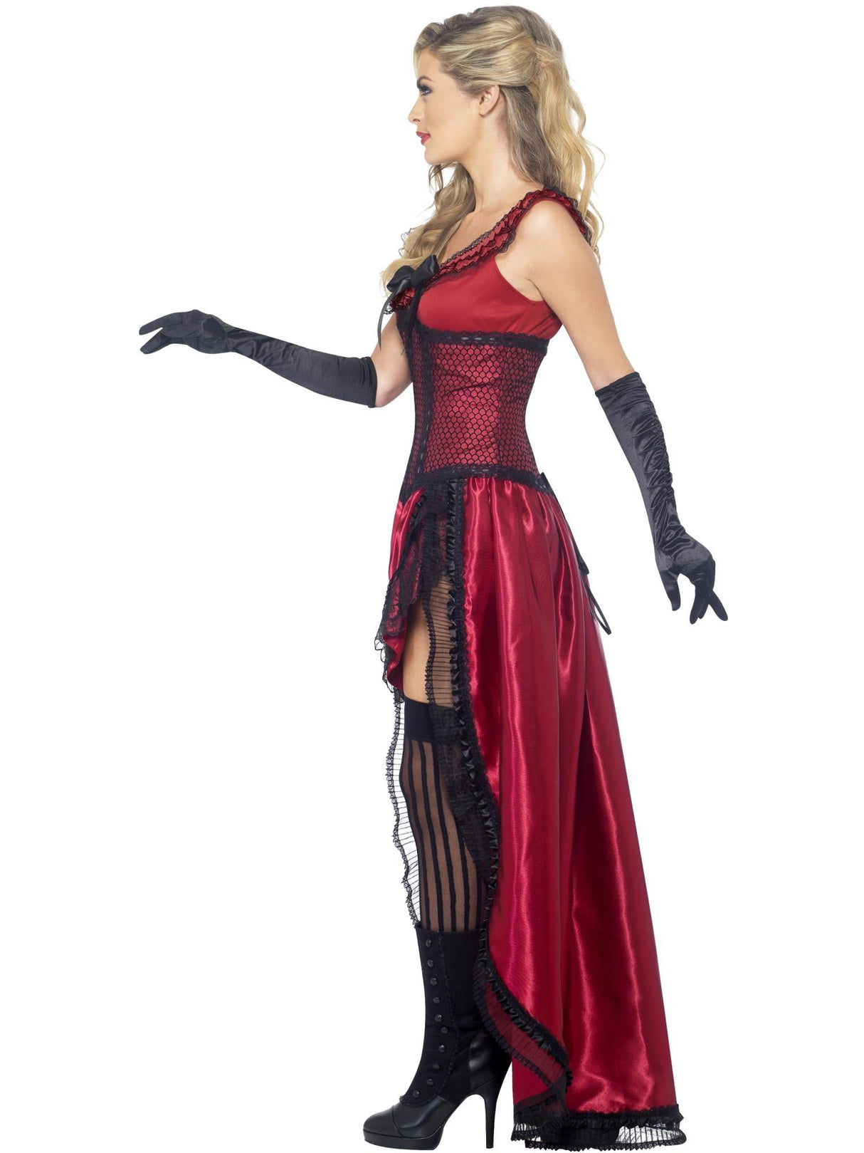 Deluxe Western Autentisk Bordel Babe Kostume