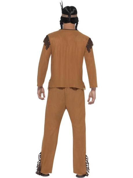 Indianerinspireret krigerkostume