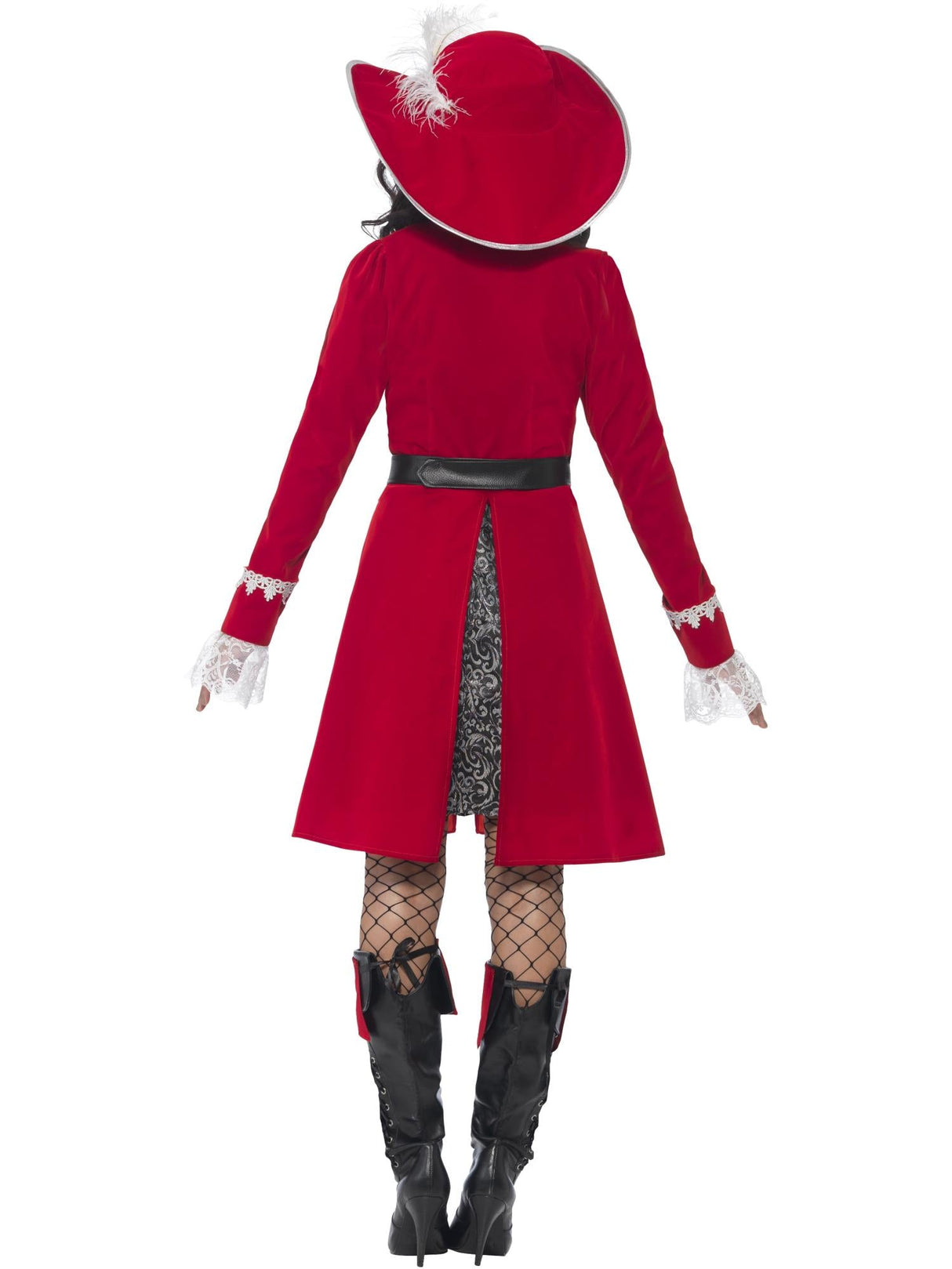 Deluxe autentisk damekaptajnskostume