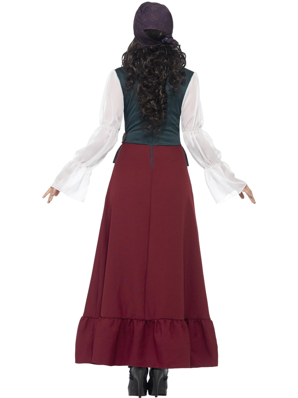 Deluxe pirat-skønhedskostume til pirat