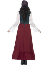 Deluxe pirat-skønhedskostume til pirat