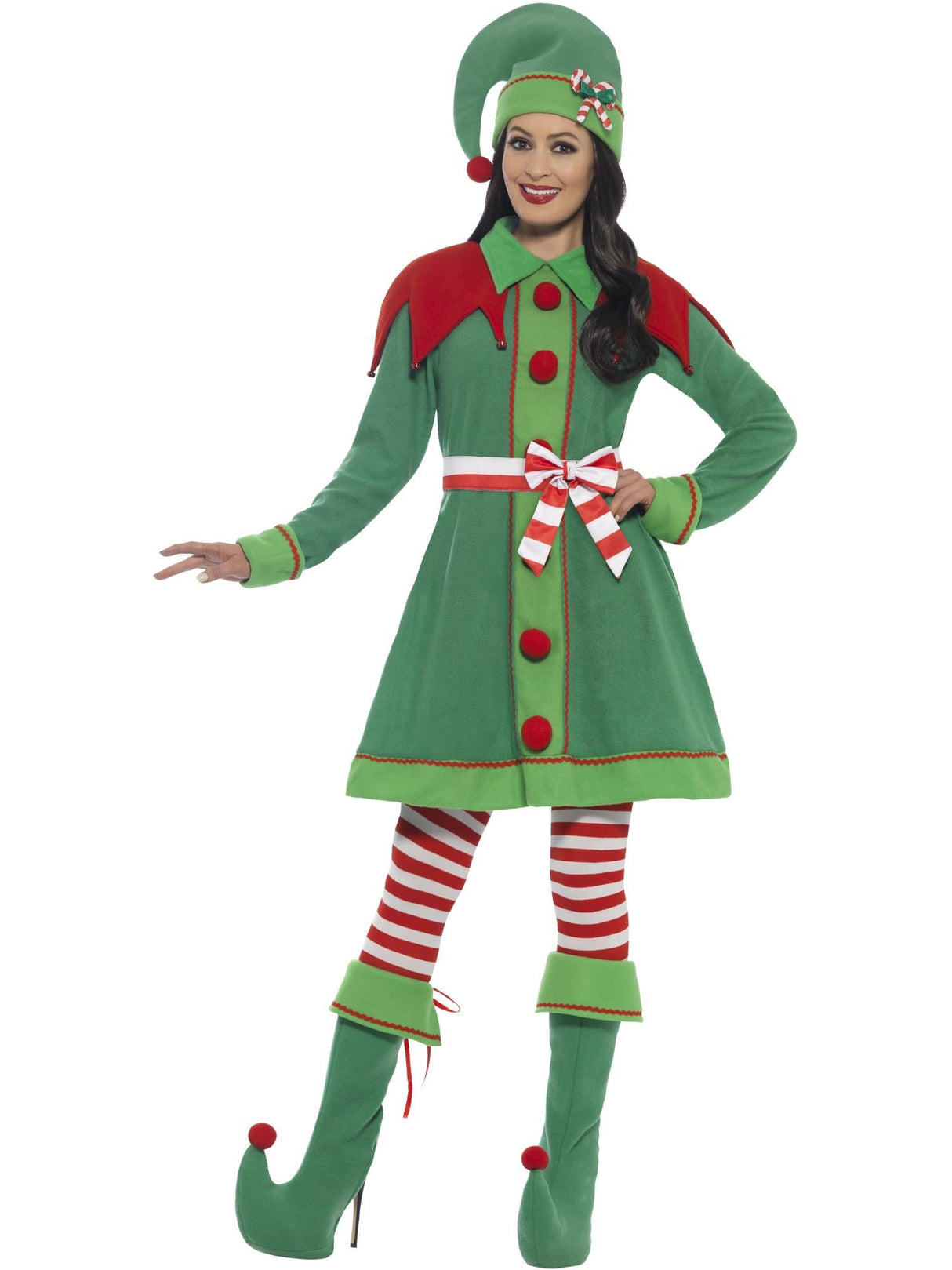 Deluxe Miss Elf-kostume