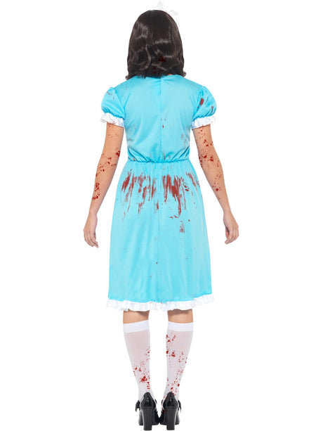 Blodig morderisk tvillingekostume