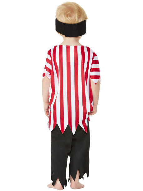 Piratkostume til småbørn