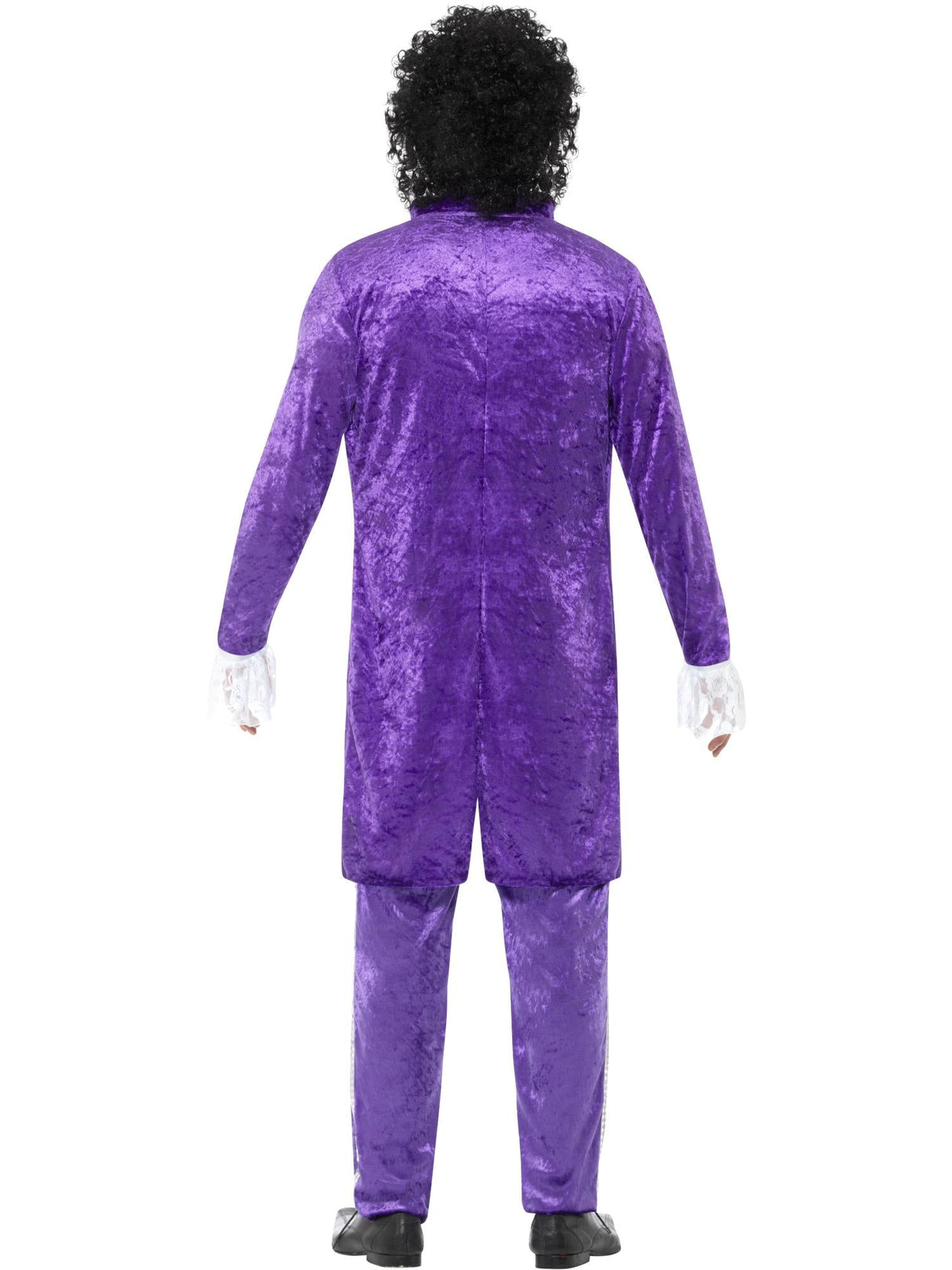 80'er lilla musikerkostume