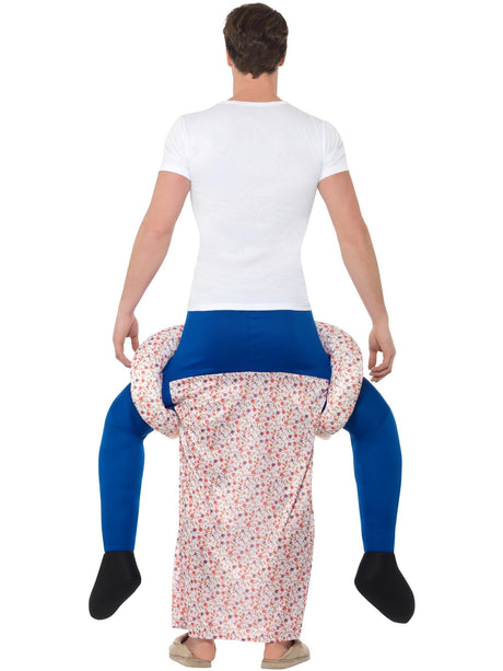 Pigback bedstemor kostume