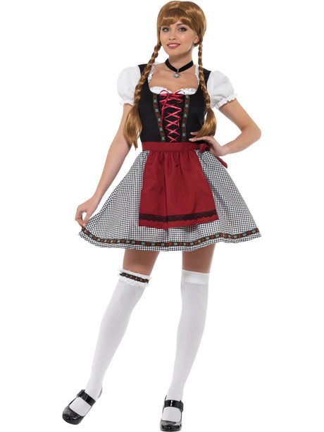 Flirtende Frøken Bavarian Kostume