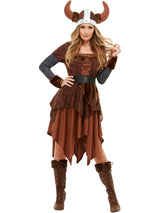 Vikingekostume til barbardronning