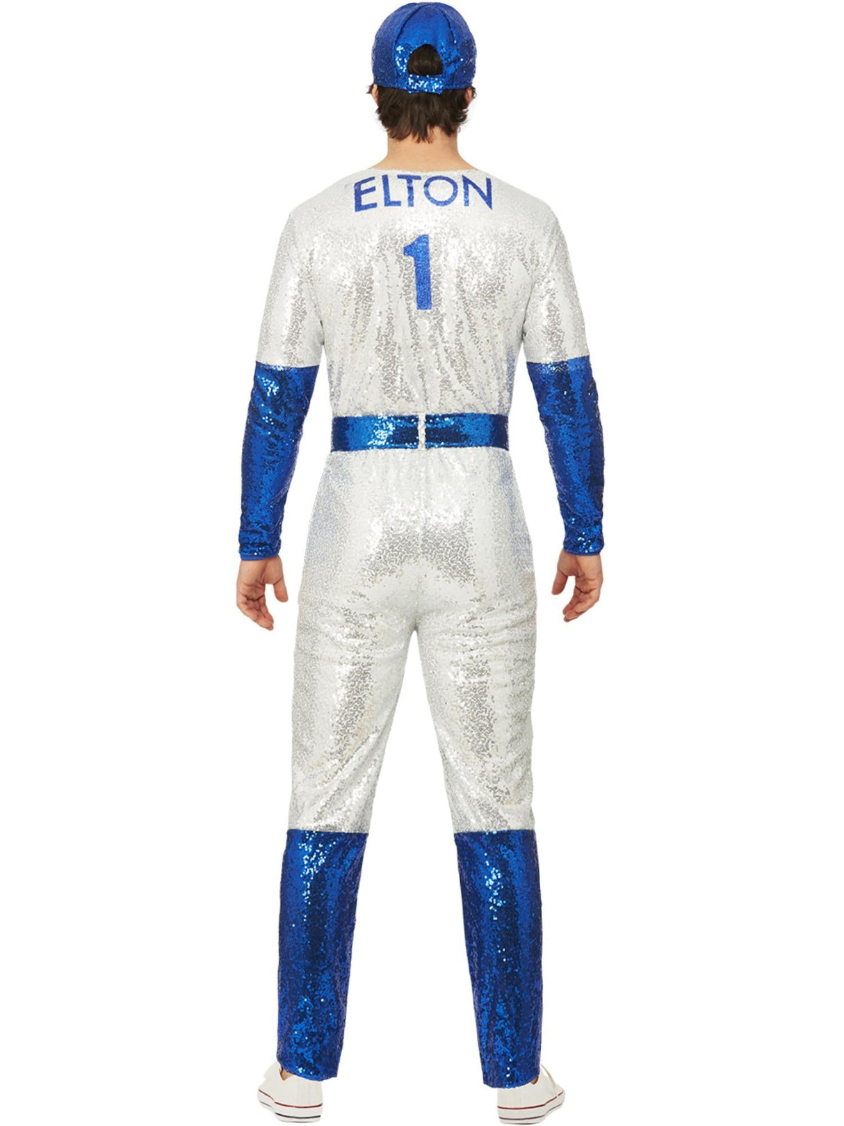 Elton John Deluxe Paillet Baseball Kostume