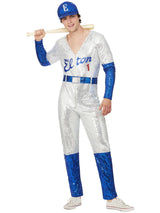 Elton John Deluxe Paillet Baseball Kostume
