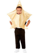 Lysende stjernekostume til småbørn