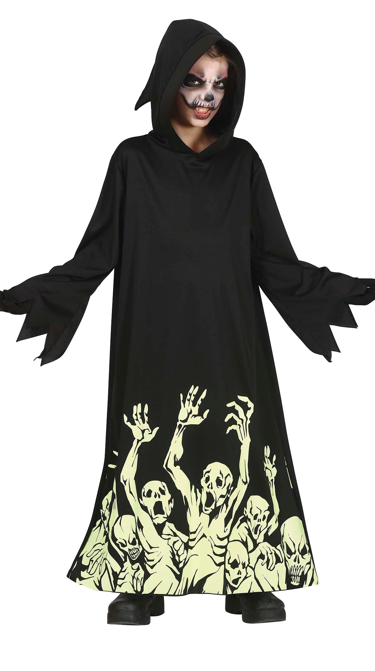 Døden glød i mørket Børnekostume