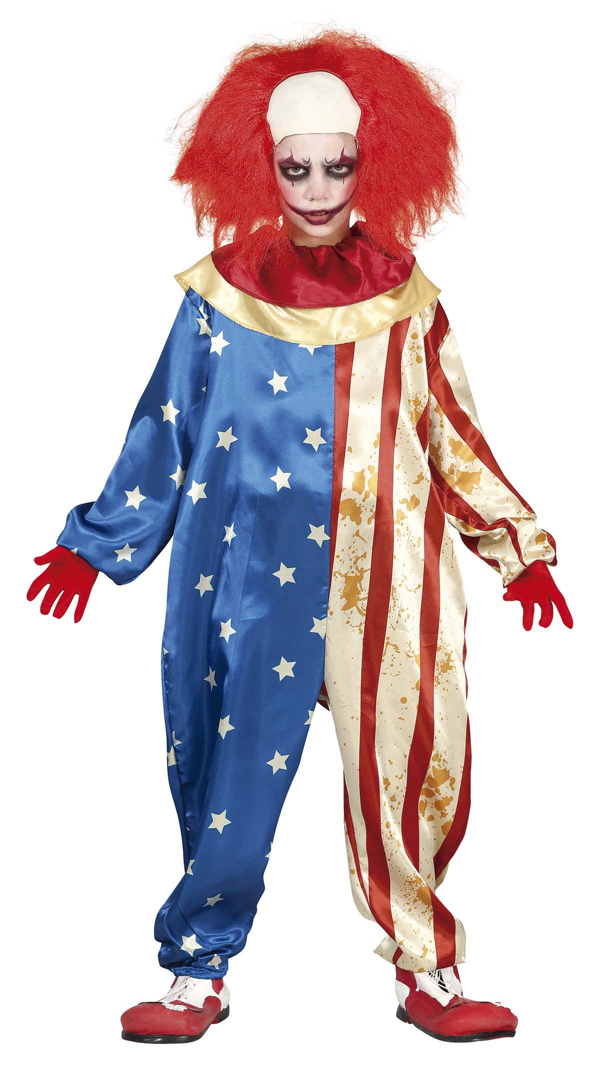 Patriot klovn Børnekostume