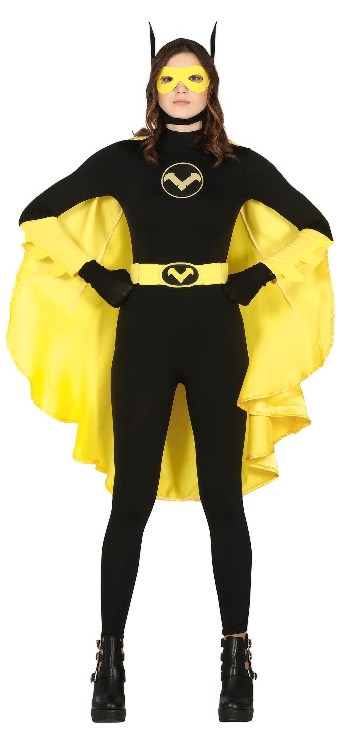 Sort heltindekostume