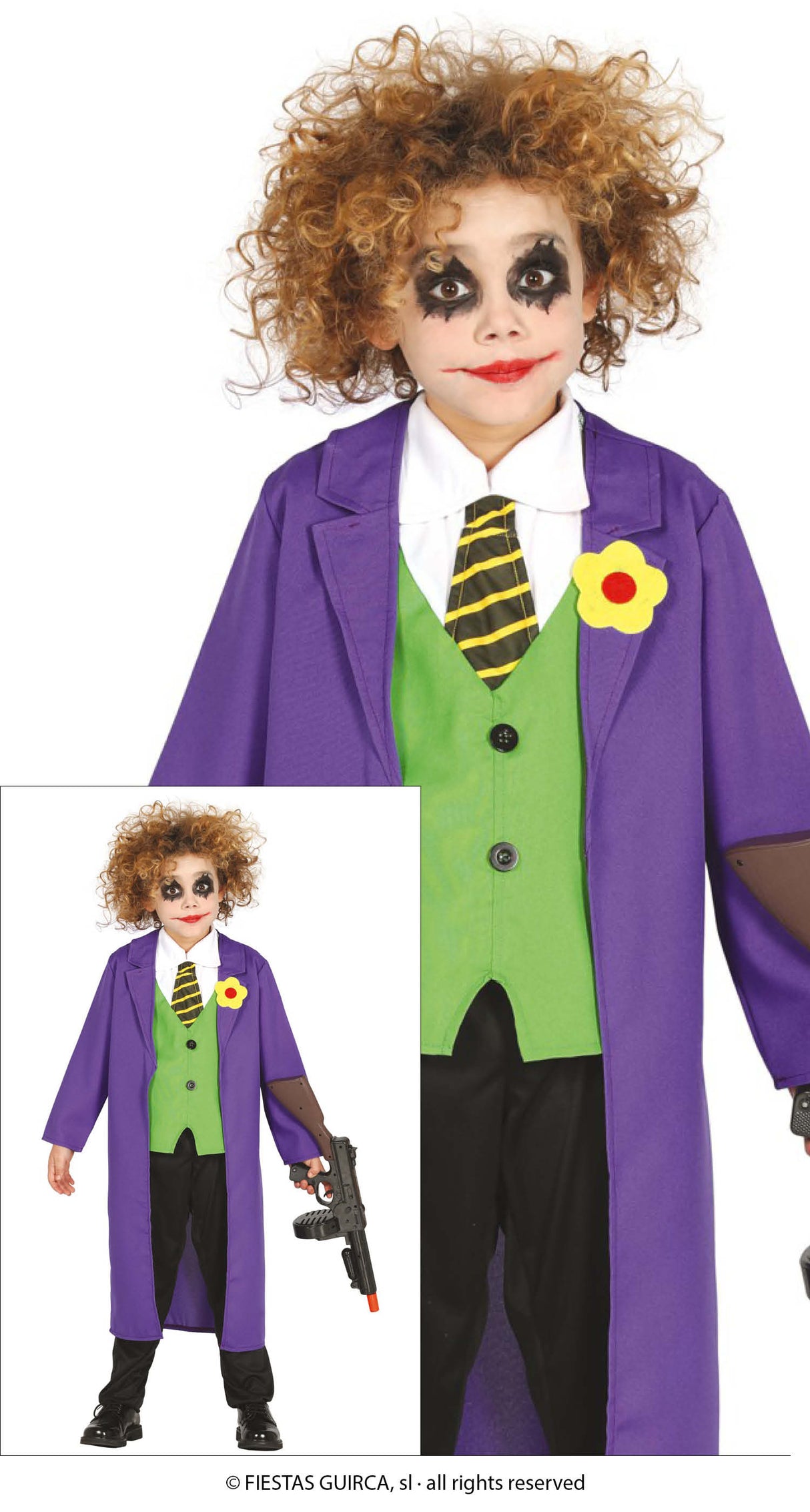 Crazy talle børnekostume