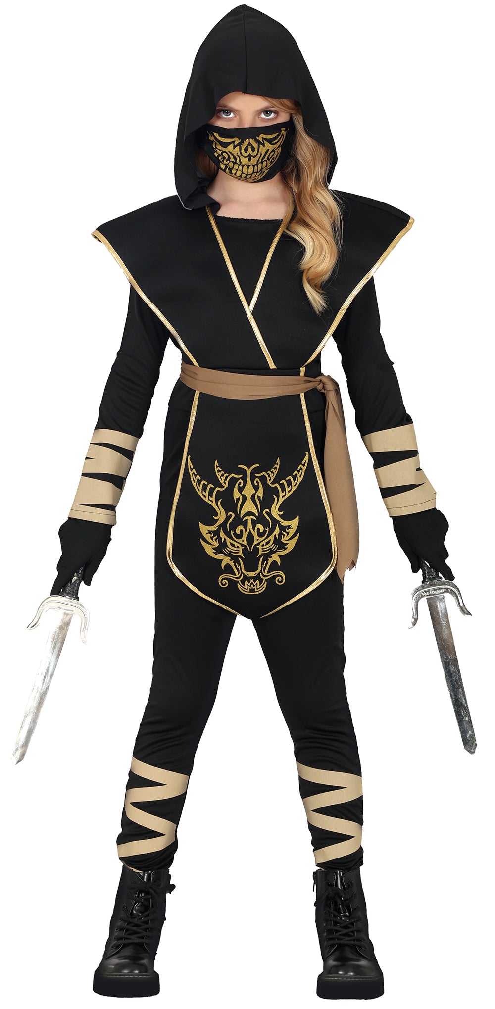 Combat ninja, børn Børnekostume