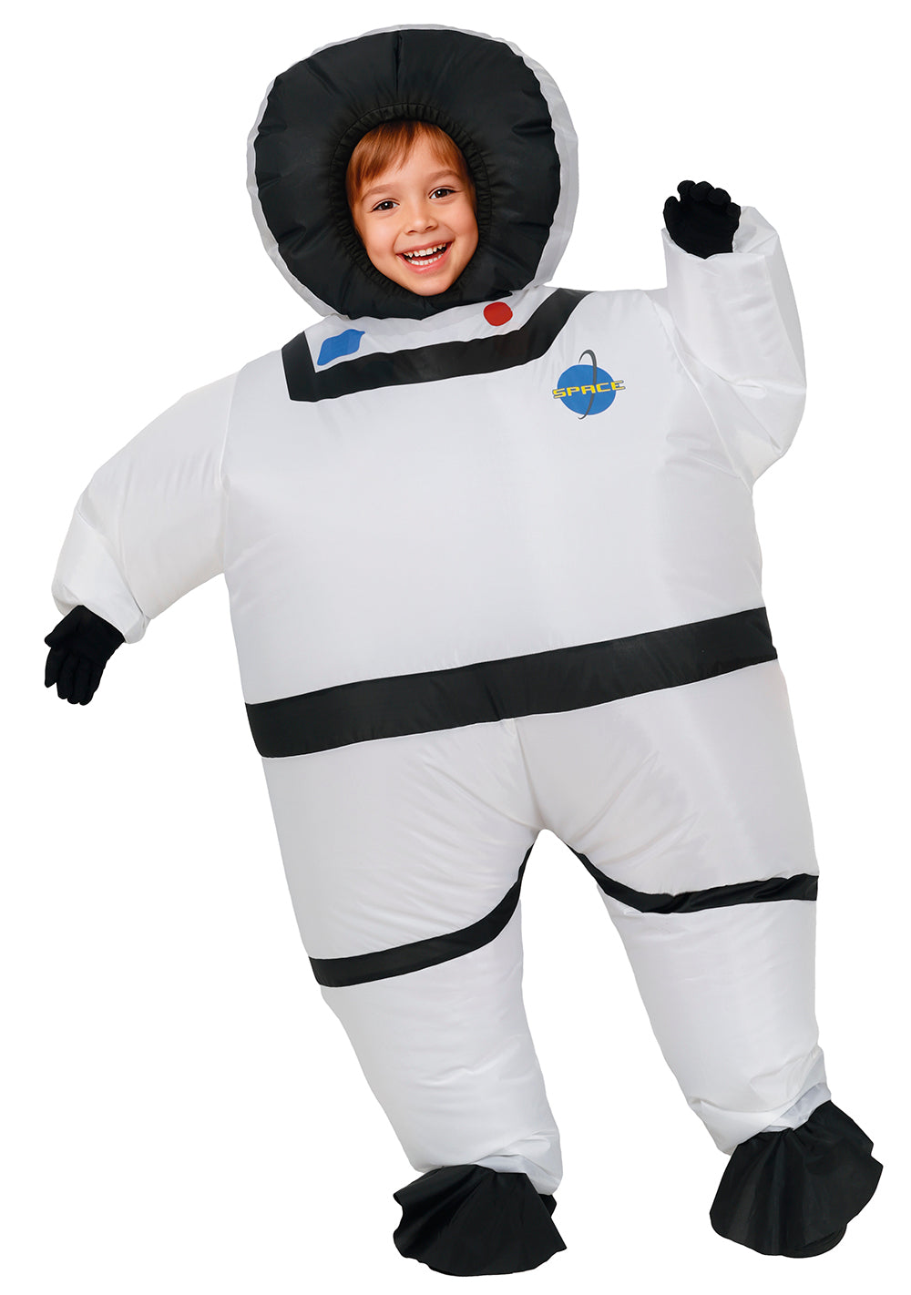 Oppustelig astronaut, børnekostume