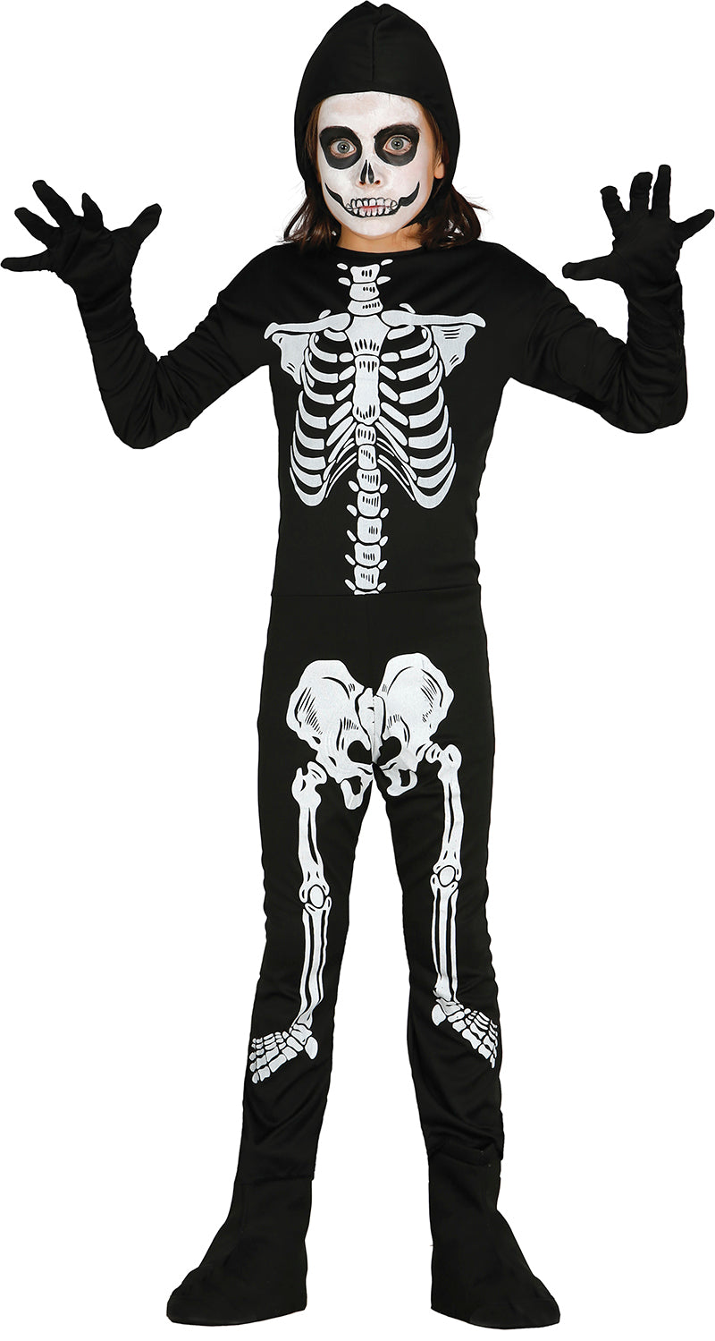 Skelet Børnekostume