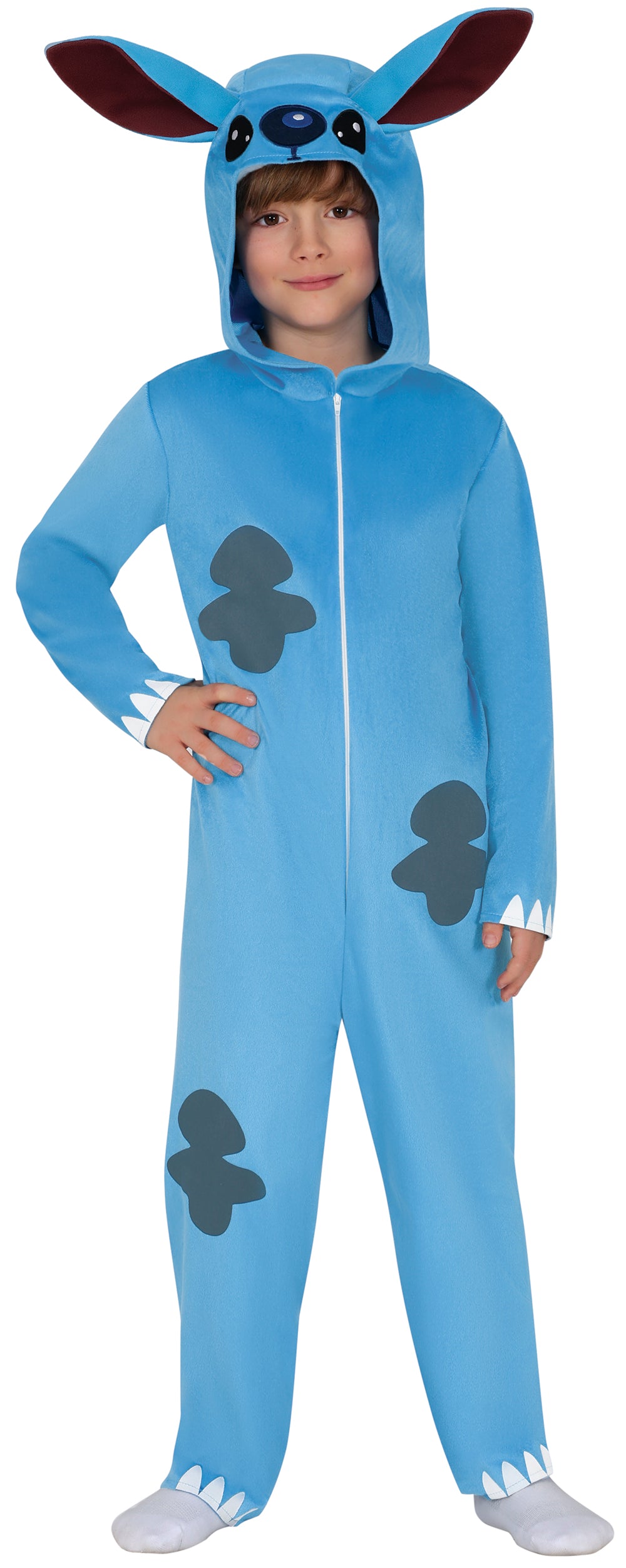 Blå alien, børnekostume