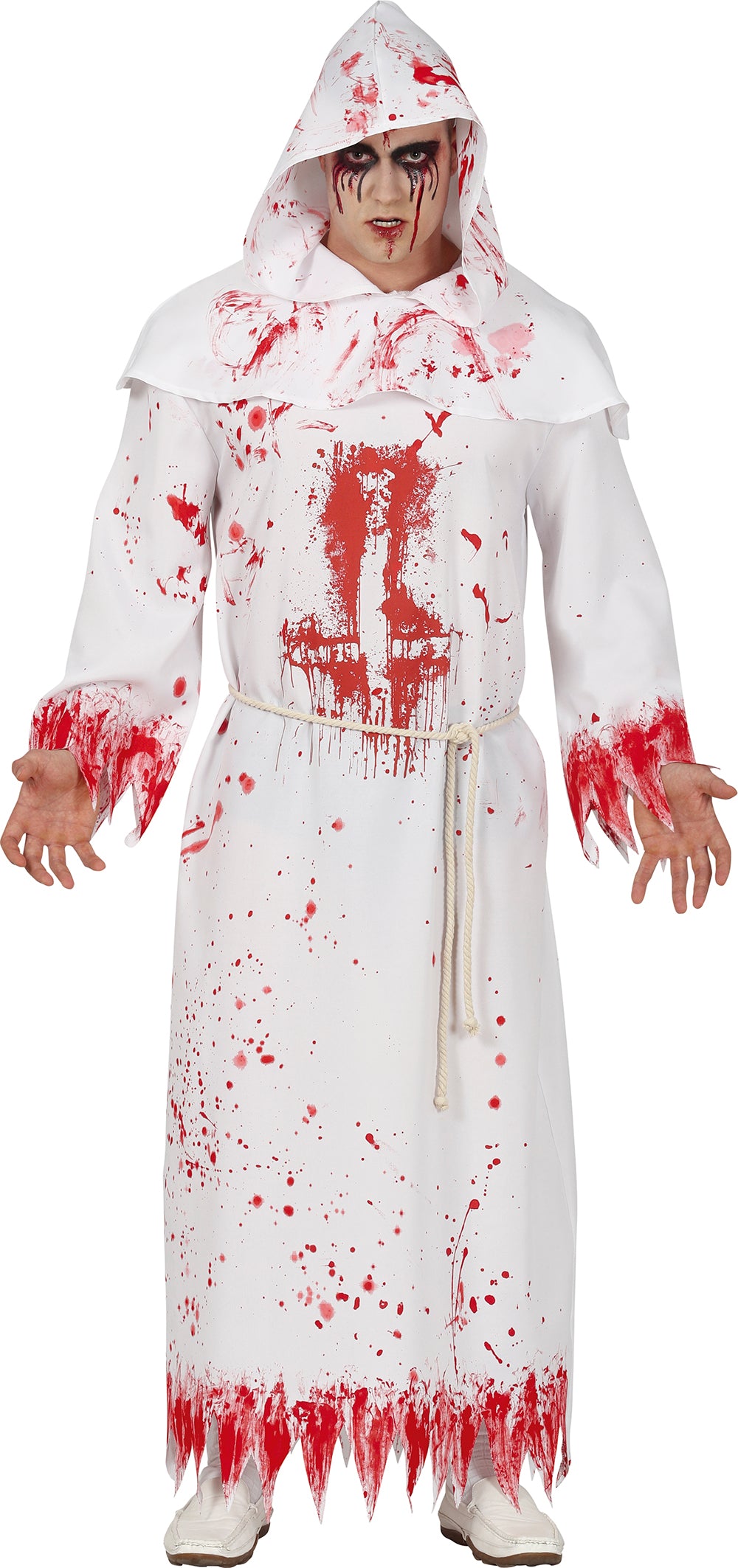 Blodig munkkostume