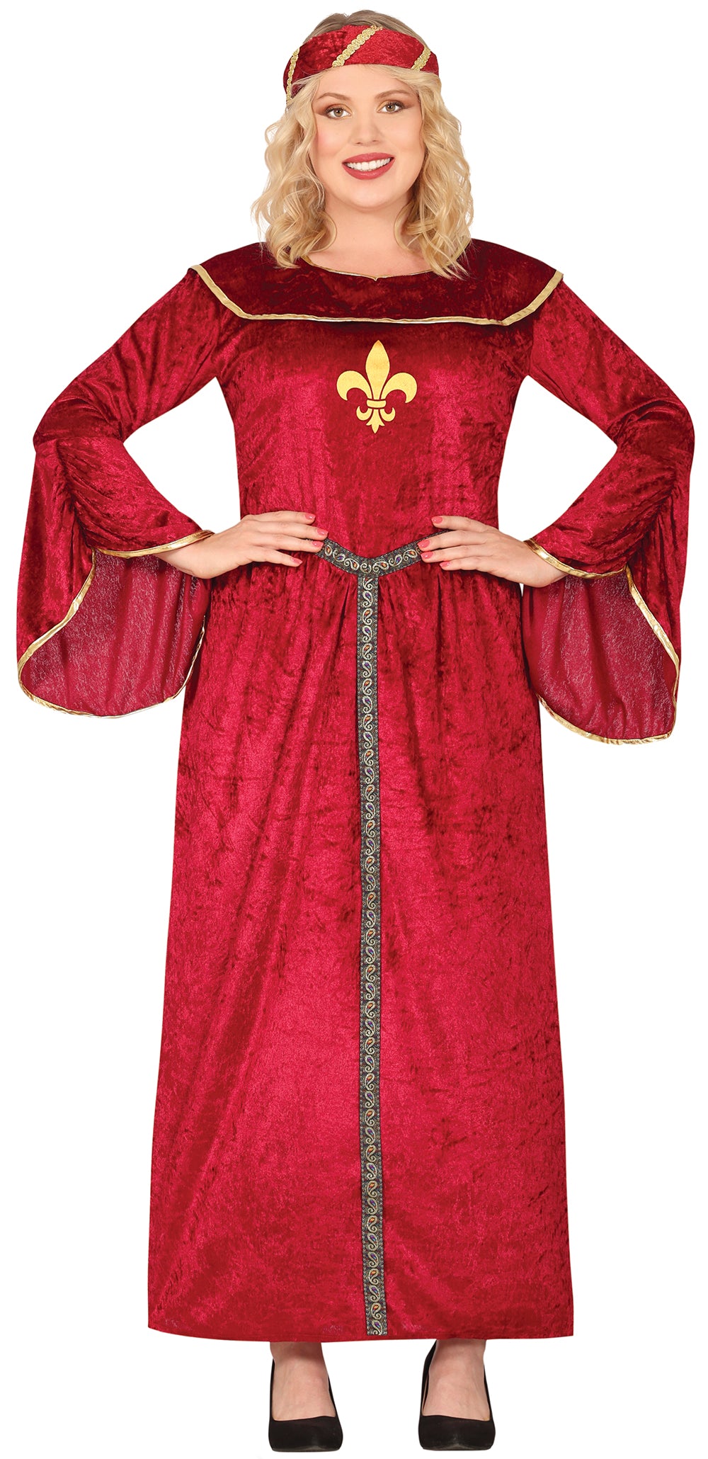 Middelalderlig prinsesse kostume