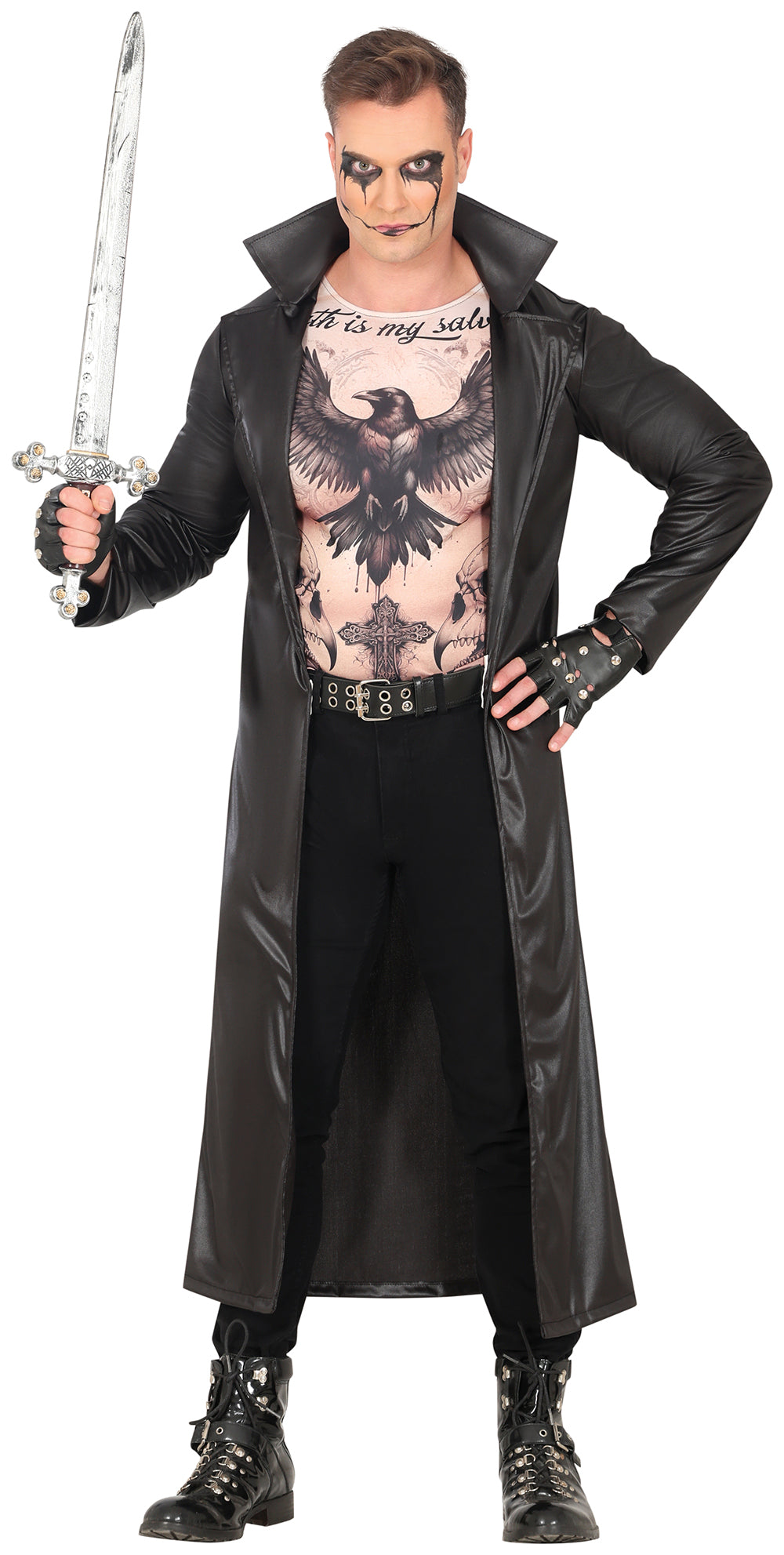 Gotisk jæger, kostume til voksne