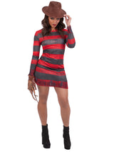 Et mareridt på Elm Street Freddy Krueger-kjole
