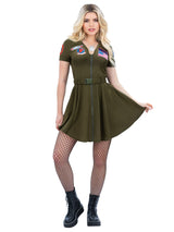 Top Gun Dame A-formet Kjole