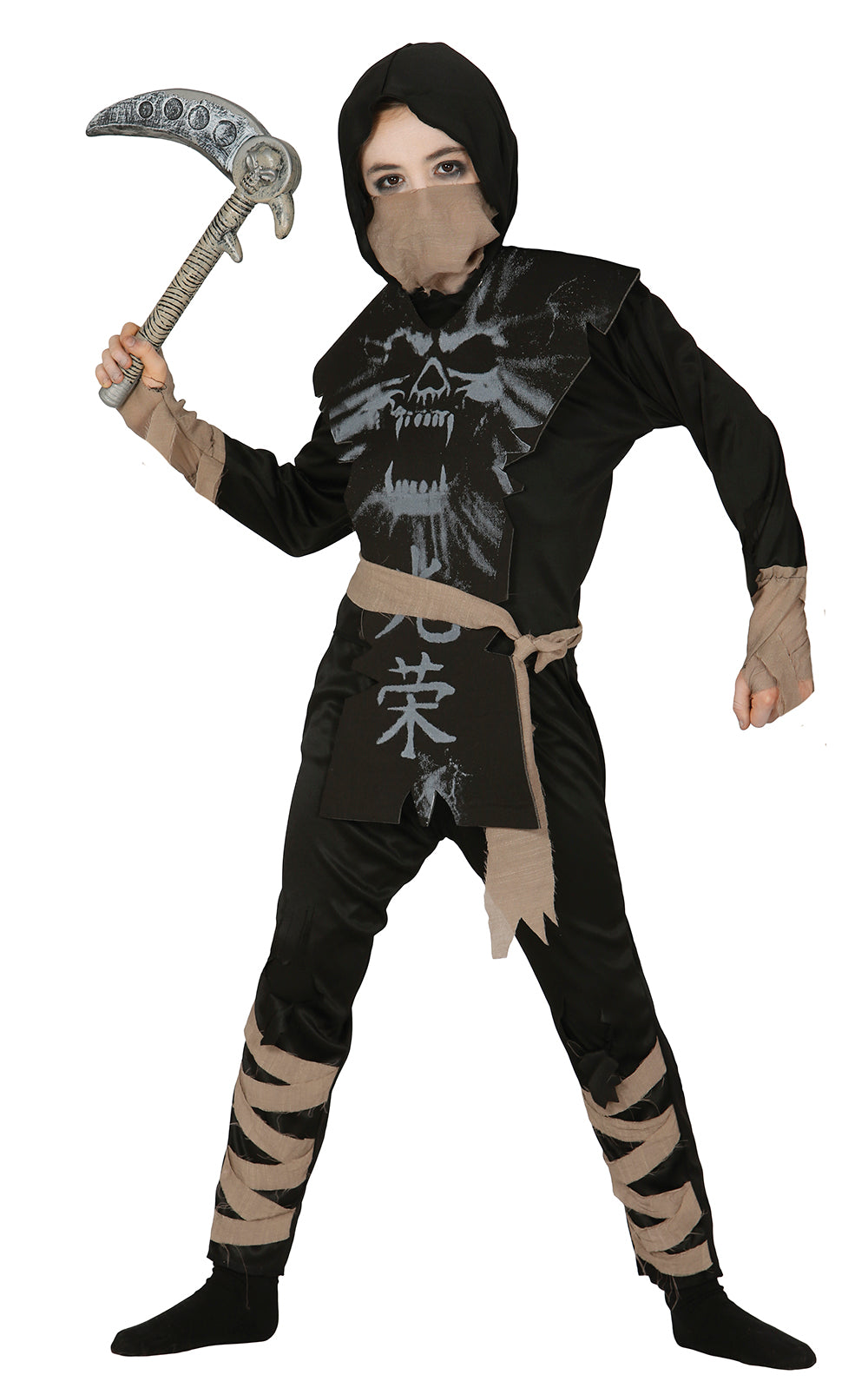 Spøgelsesninja Børnekostume