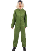 Grønt kedeldragtkostume