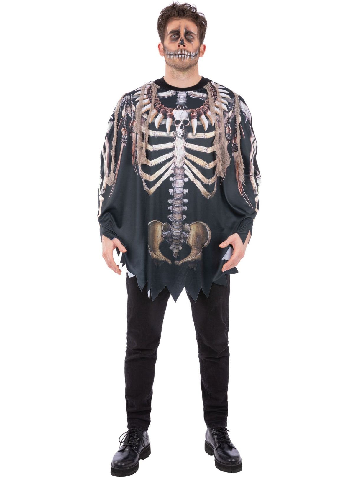 Voodoo Witch Doctor Poncho, Voksen