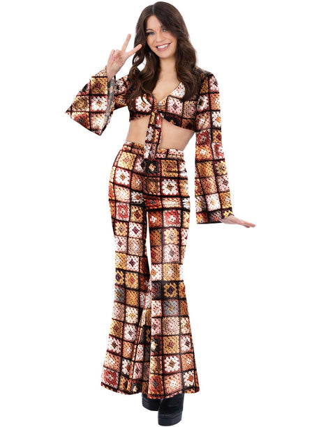 Fever 60'er Vintage Hæklet Kostume