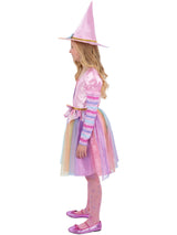 Pastel Regnbue Hekse Kostume
