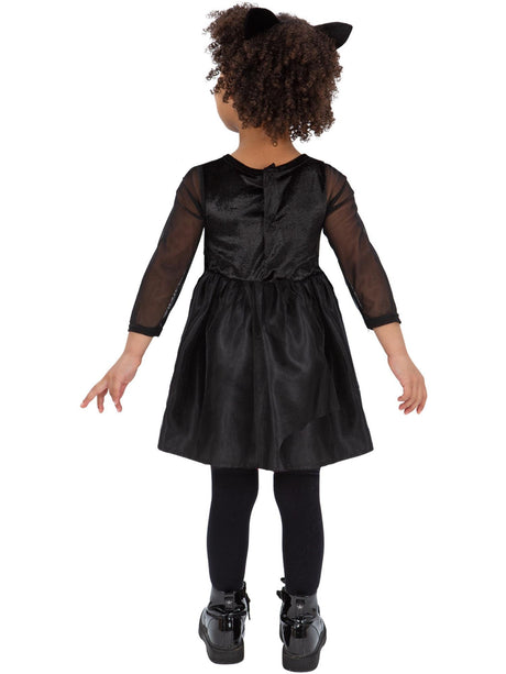 Regnbuekattekostume, småbørn