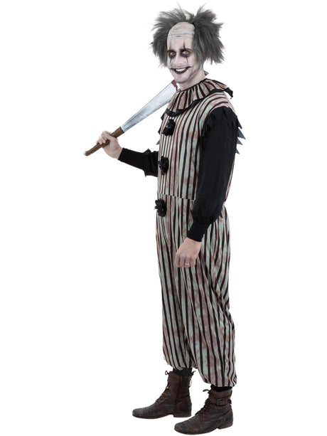 Mørk vintage klovnekostume