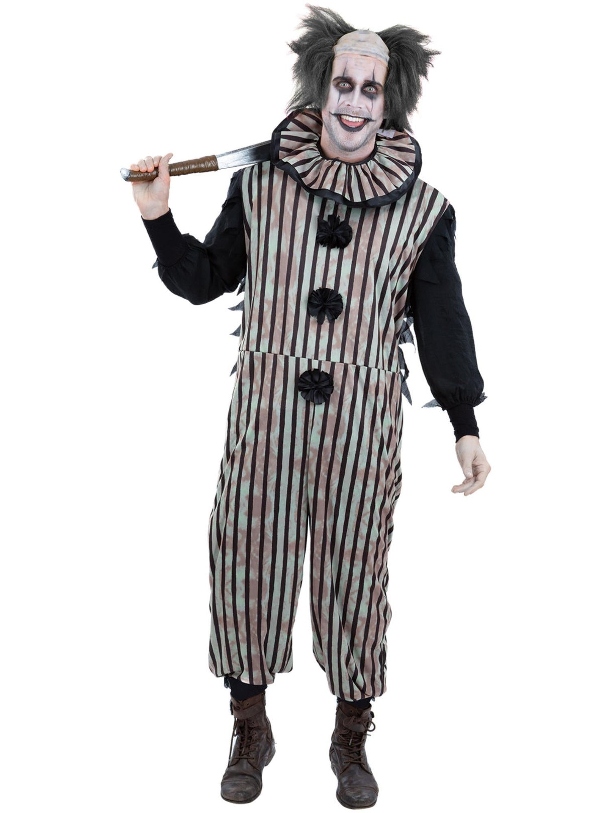 Mørk vintage klovnekostume