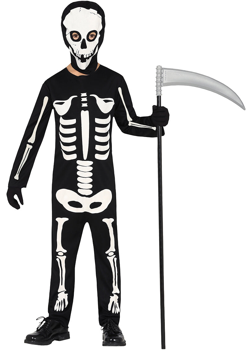Skelet Børnekostume