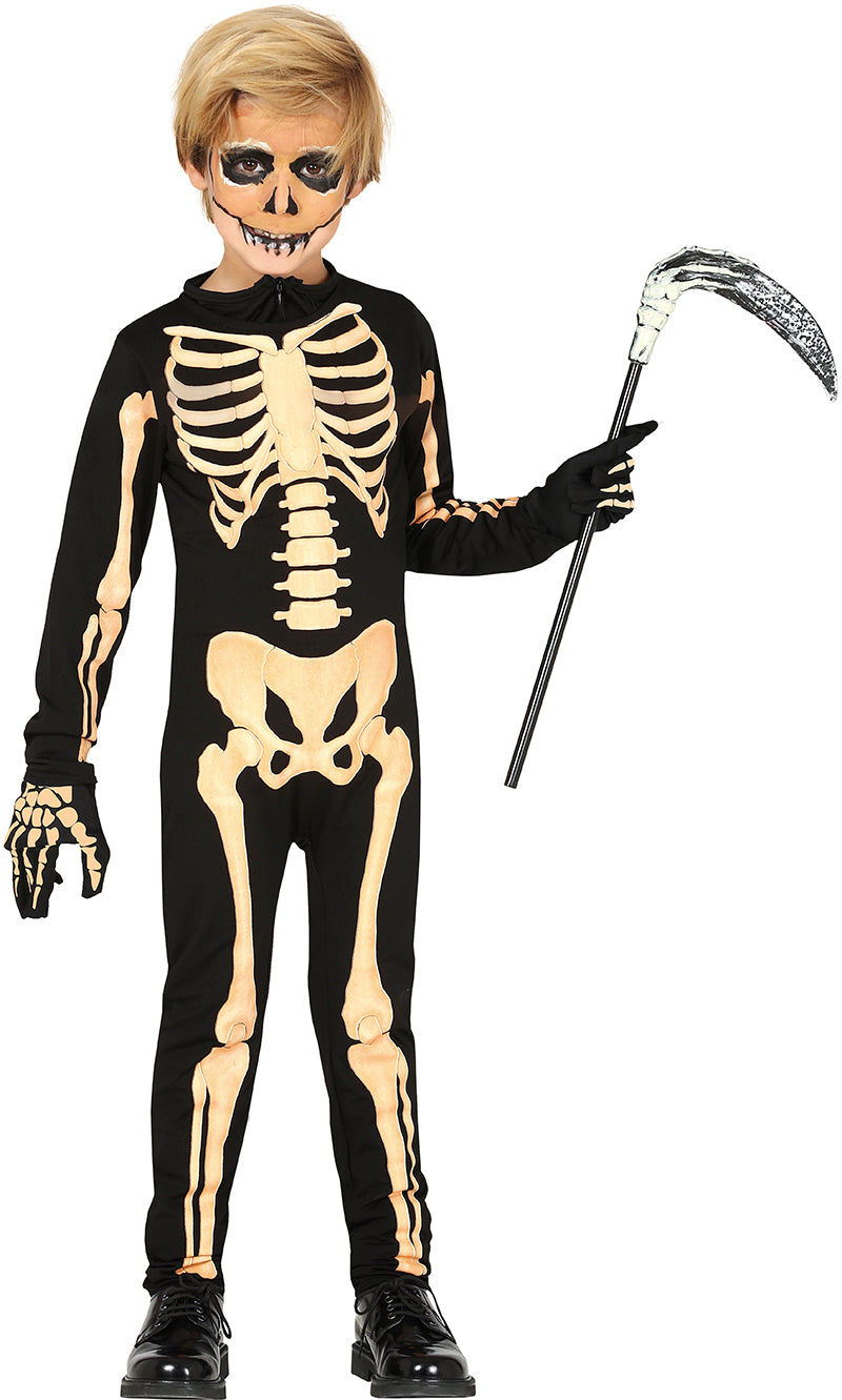 Skelet Børnekostume